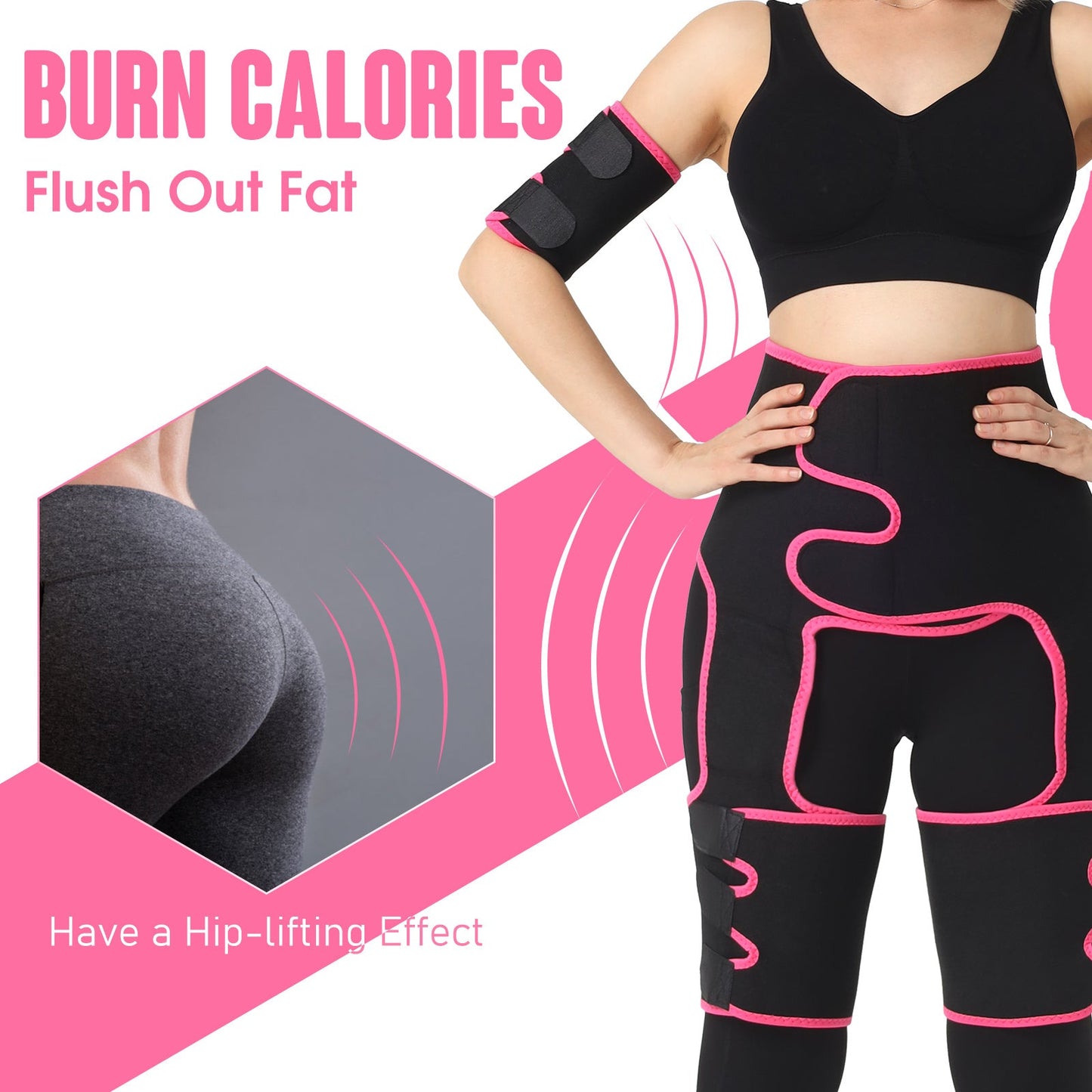Waist Belt, Arm Belt, Thigh Belt, Fitness Belt, Fitness Belt, Shaping Waist Training, Sports And Fitness CoreWell