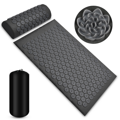 Acupressure Massage Mat and Pillow Set CoreWell