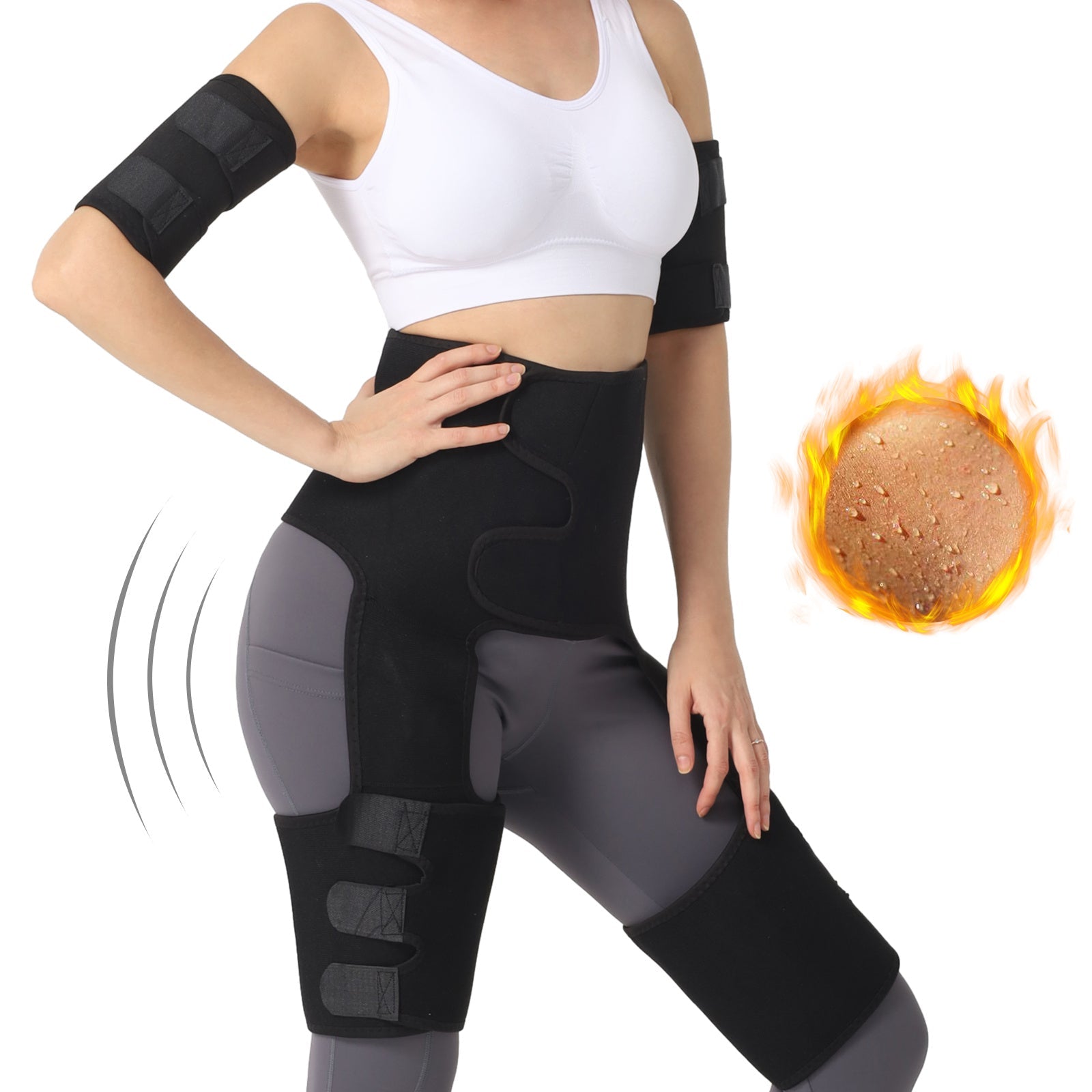 Waist Belt, Arm Belt, Thigh Belt, Fitness Belt, Fitness Belt, Shaping Waist Training, Sports And Fitness CoreWell
