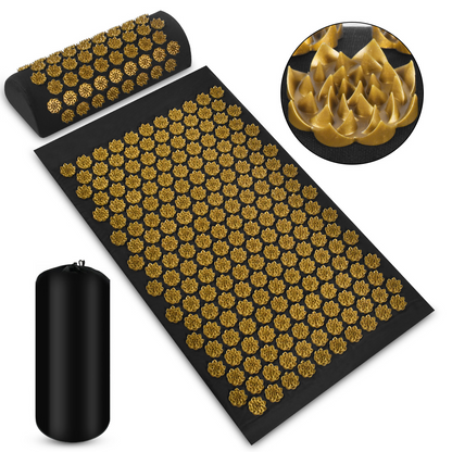 Acupressure Massage Mat and Pillow Set CoreWell