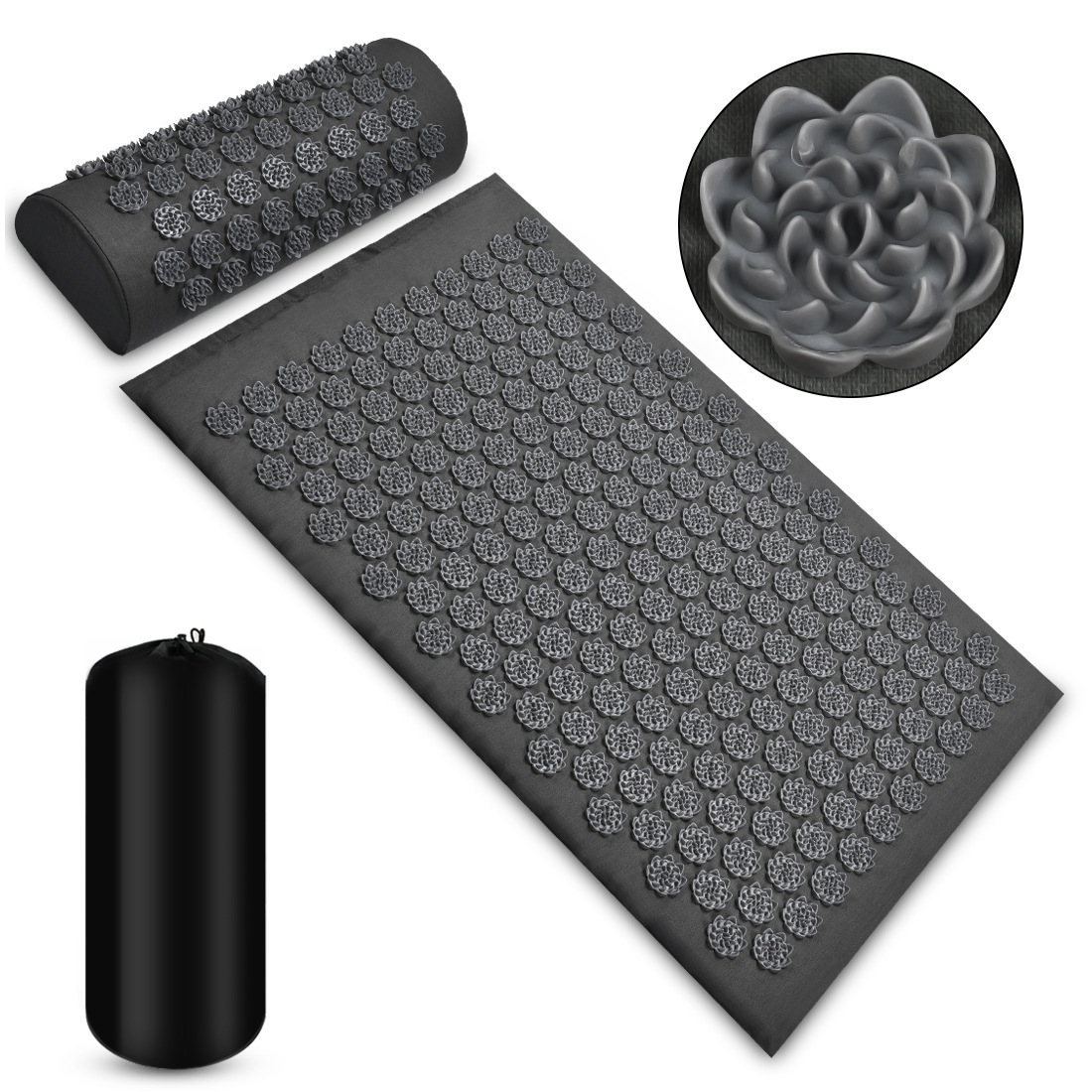 Acupressure Massage Mat and Pillow Set CoreWell