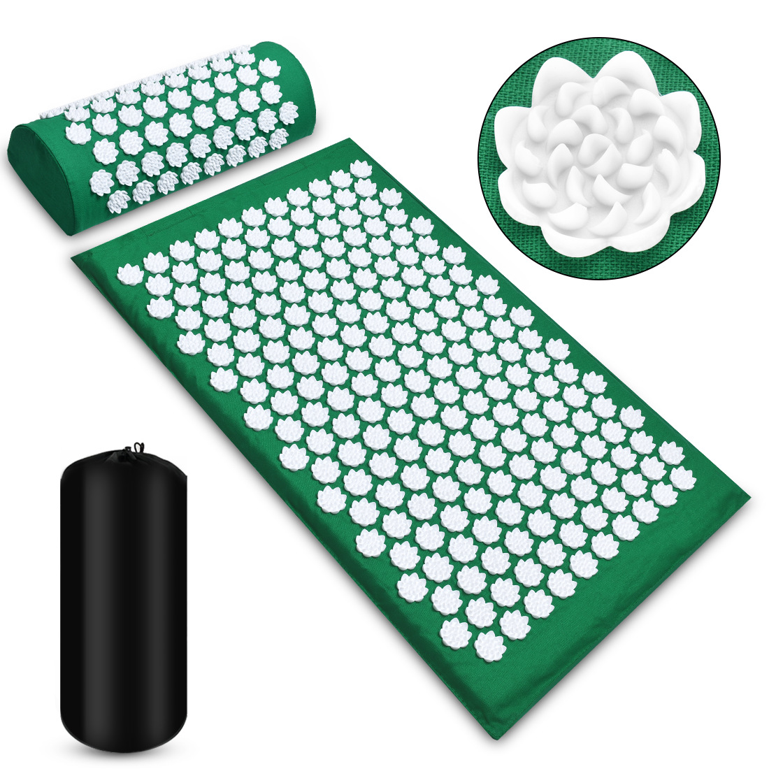 Acupressure Massage Mat and Pillow Set CoreWell