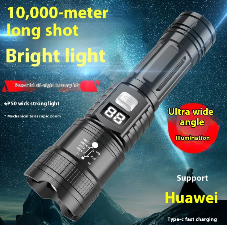 ZoomBright Power Flashlight CoreWell