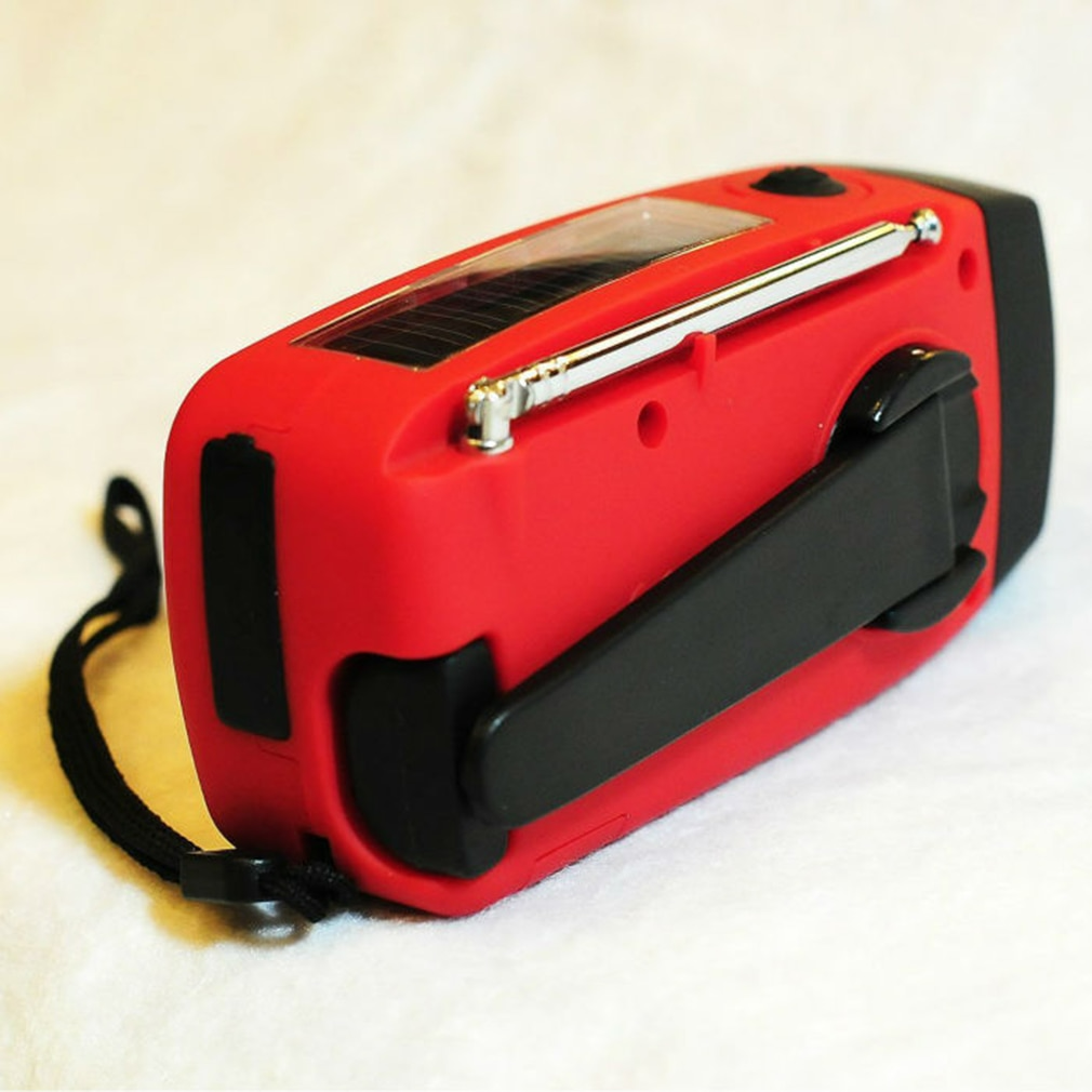 Solar Hand Crank USB Charging Radio Flashlight CoreWell