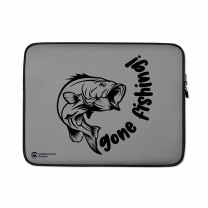 Gone Fishing v1 Laptop Sleeve CoreWell