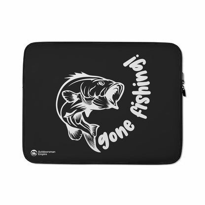 Gone Fishing v1 Laptop Sleeve CoreWell